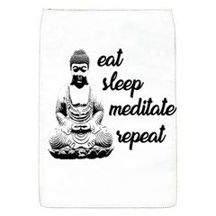 Eat, Sleep, Meditate, Repeat  Flap Covers (s)  by Valentinaart