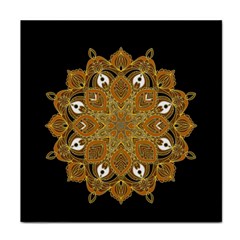 Ornate Mandala Face Towel by Valentinaart