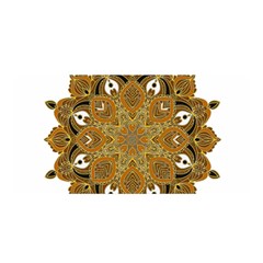 Ornate Mandala Satin Wrap by Valentinaart