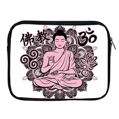 Ornate Buddha Apple Ipad 2/3/4 Zipper Cases by Valentinaart