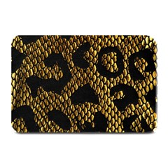Metallic Snake Skin Pattern Plate Mats by BangZart