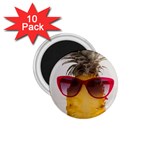 Pineapple With Sunglasses 1.75  Magnets (10 pack)  Front