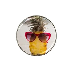 Pineapple With Sunglasses Hat Clip Ball Marker