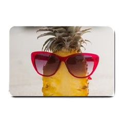 Pineapple With Sunglasses Small Doormat 