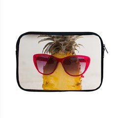 Pineapple With Sunglasses Apple Macbook Pro 15  Zipper Case by LimeGreenFlamingo