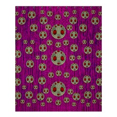 Ladybug In The Forest Of Fantasy Shower Curtain 60  X 72  (medium)  by pepitasart