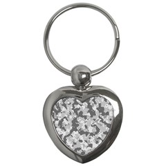 Camouflage Patterns Key Chains (heart)  by BangZart