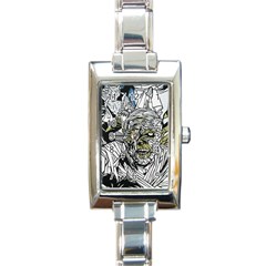 The Monster Squad Rectangle Italian Charm Watch by BangZart