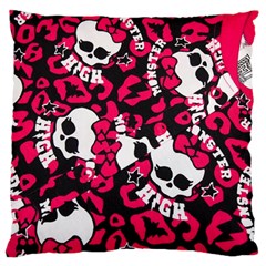Mattel Monster Pattern Large Flano Cushion Case (one Side) by BangZart