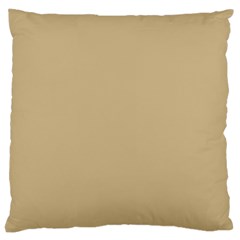 Solid Christmas Gold Large Cushion Case (one Side) by PodArtist