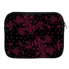 Pink Floral Pattern Background Wallpaper Apple Ipad 2/3/4 Zipper Cases by BangZart