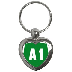 Autostrada A1 Key Chains (heart)  by abbeyz71