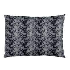 Black Floral Lace Pattern Pillow Case