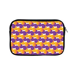 Purple And Yellow Abstract Pattern Apple Macbook Pro 13  Zipper Case