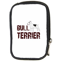 Bull Terrier  Compact Camera Cases by Valentinaart