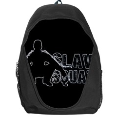 Slav Squat Backpack Bag by Valentinaart