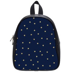 Navy/gold Stars School Bags (small) 