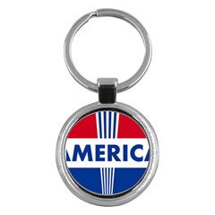 America 1769750 1280 Key Chains (round)  by Colorfulart23