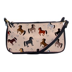 Horses For Courses Pattern Shoulder Clutch Bags by BangZart