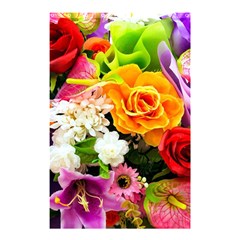 Colorful Flowers Shower Curtain 48  X 72  (small)  by BangZart