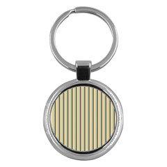 Elegant Stripes Key Chains (round)  by Colorfulart23