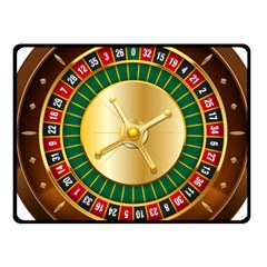 Casino Roulette Clipart Fleece Blanket (small) by BangZart