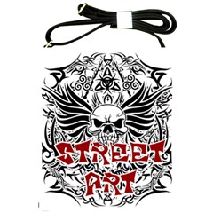 Tattoo Tribal Street Art Shoulder Sling Bags by Valentinaart
