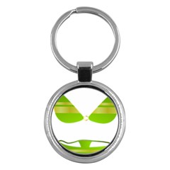 Green Swimsuit Key Chains (round)  by BangZart