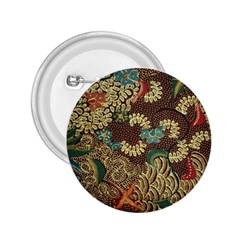 Traditional Batik Art Pattern 2 25  Buttons by BangZart