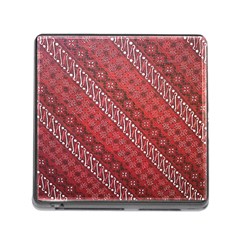 Red Batik Background Vector Memory Card Reader (square) by BangZart