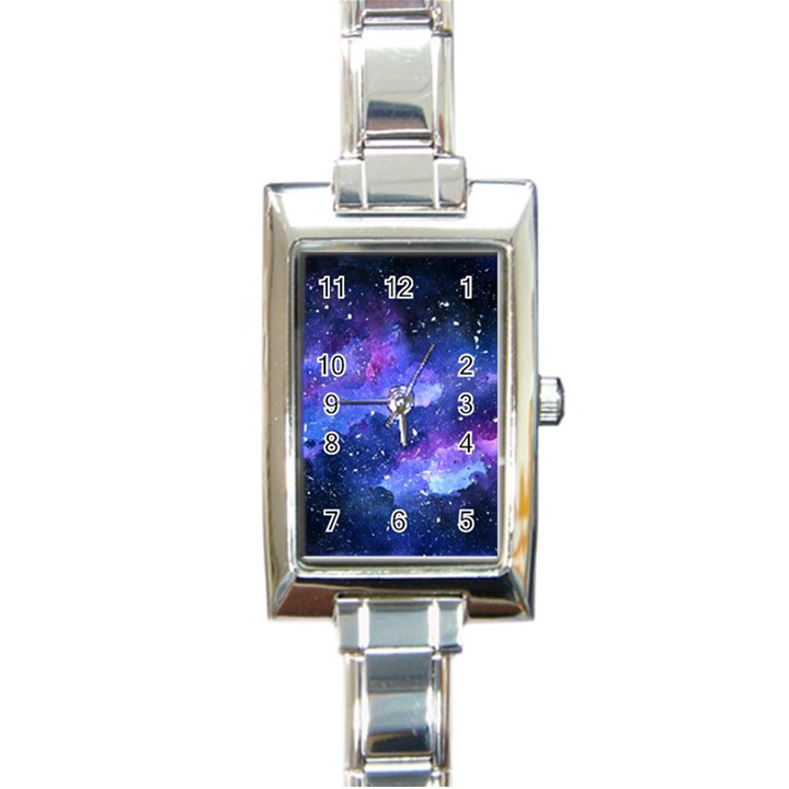Galaxy Rectangle Italian Charm Watch