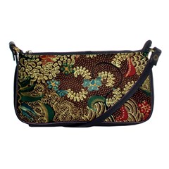 Colorful The Beautiful Of Art Indonesian Batik Pattern Shoulder Clutch Bags by BangZart