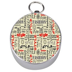 Backdrop Style With Texture And Typography Fashion Style Silver Compasses by BangZart