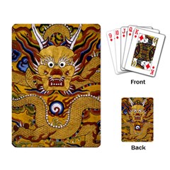 Chinese Dragon Pattern Playing Card by BangZart