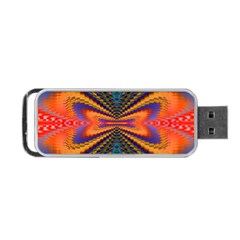 Casanova Abstract Art Colors Cool Druffix Flower Freaky Trippy Portable Usb Flash (two Sides) by BangZart