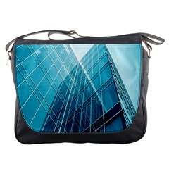 Glass Bulding Messenger Bags by BangZart