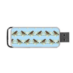 Sparrows Portable Usb Flash (one Side) by SuperPatterns