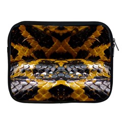 Textures Snake Skin Patterns Apple Ipad 2/3/4 Zipper Cases by BangZart