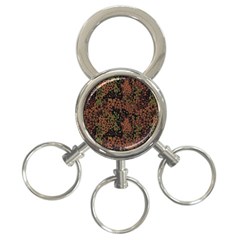 Digital Camouflage 3-ring Key Chains by BangZart