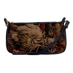 Chinese Dragon Shoulder Clutch Bags by BangZart