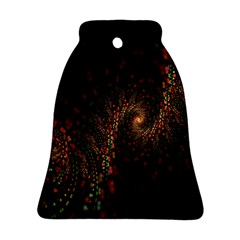 Multicolor Fractals Digital Art Design Bell Ornament (two Sides) by BangZart