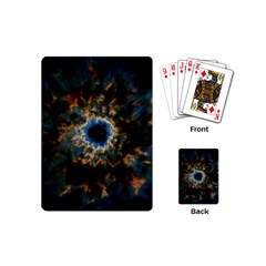 Crazy  Giant Galaxy Nebula Playing Cards (mini) 