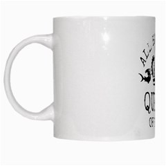 Queen Of Party White Coffee Mug by derpfudge