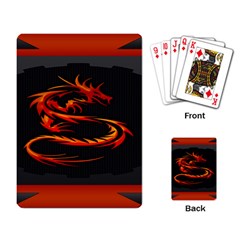 Dragon Playing Card by BangZart