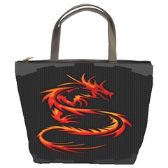 Dragon Bucket Bags by BangZart