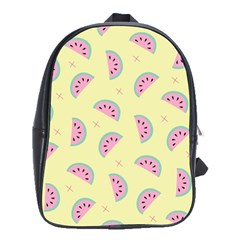 Watermelon Wallpapers  Creative Illustration And Patterns School Bags(large)  by BangZart