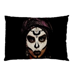 Voodoo  Witch  Pillow Case by Valentinaart