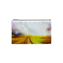 Landscape Cosmetic Bag (small)  by Valentinaart