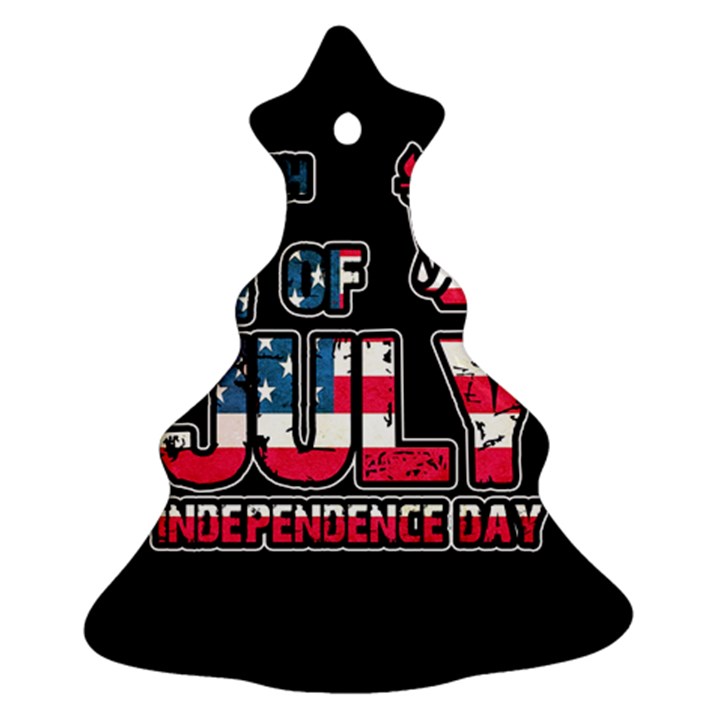 4th of July Independence Day Ornament (Christmas Tree) 