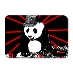 Deejay Panda Plate Mats by Valentinaart